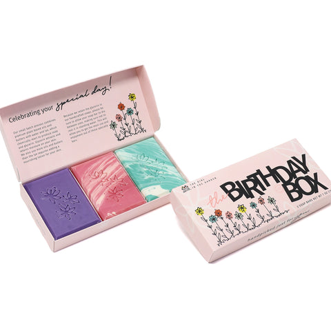 3 Bar Hand Soap Set - The Birthday Box