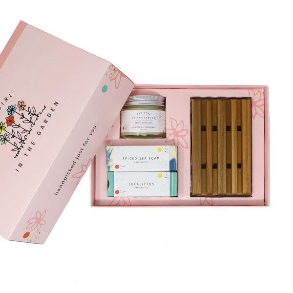 Soap Salve & Holder Gift Box Sets